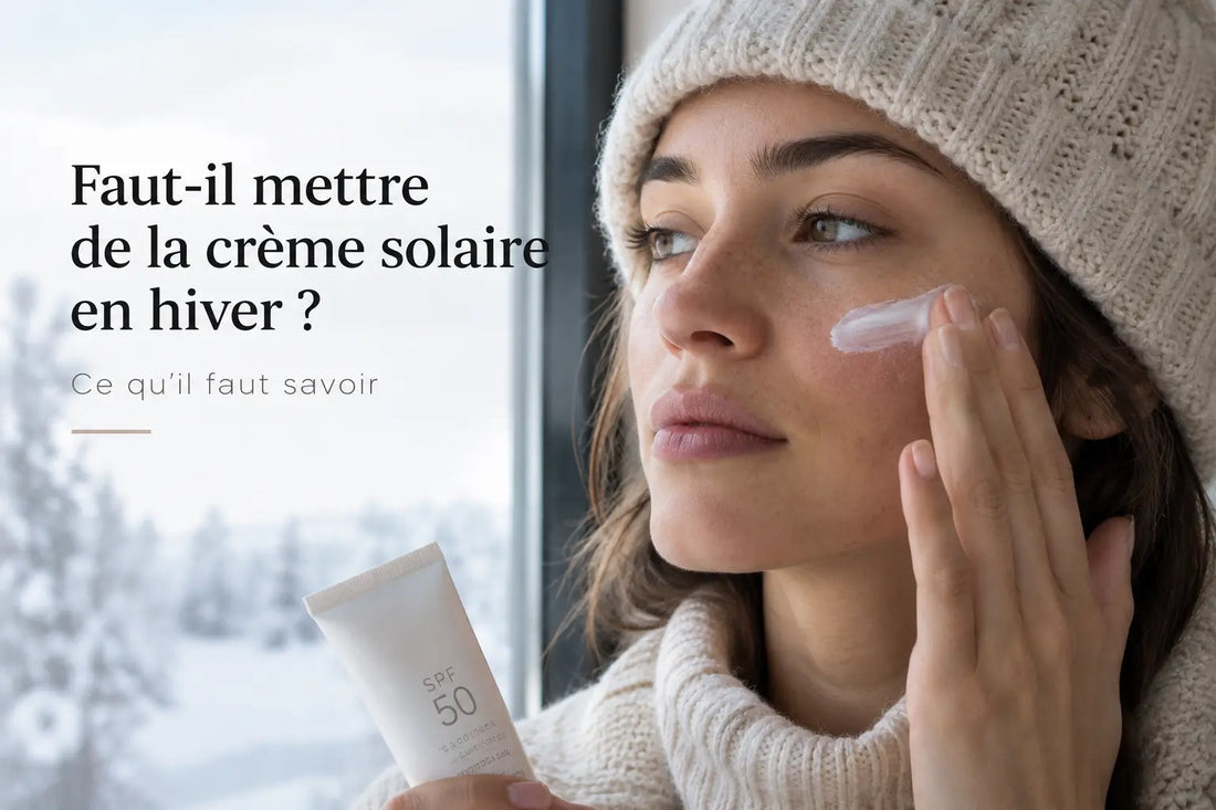 Protection solaire en hiver avec stick SPF 50 Léana Paris