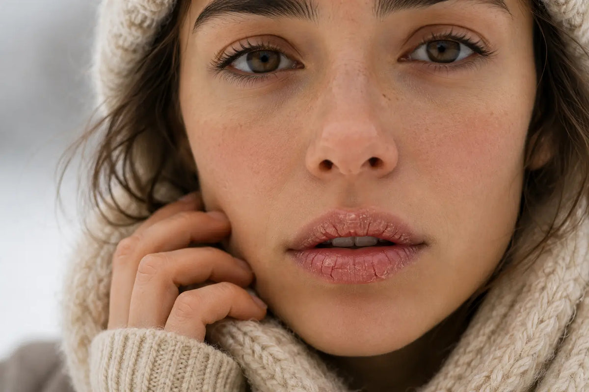 Lèvres gercées l’hiver : causes et routine complète pour les réparer