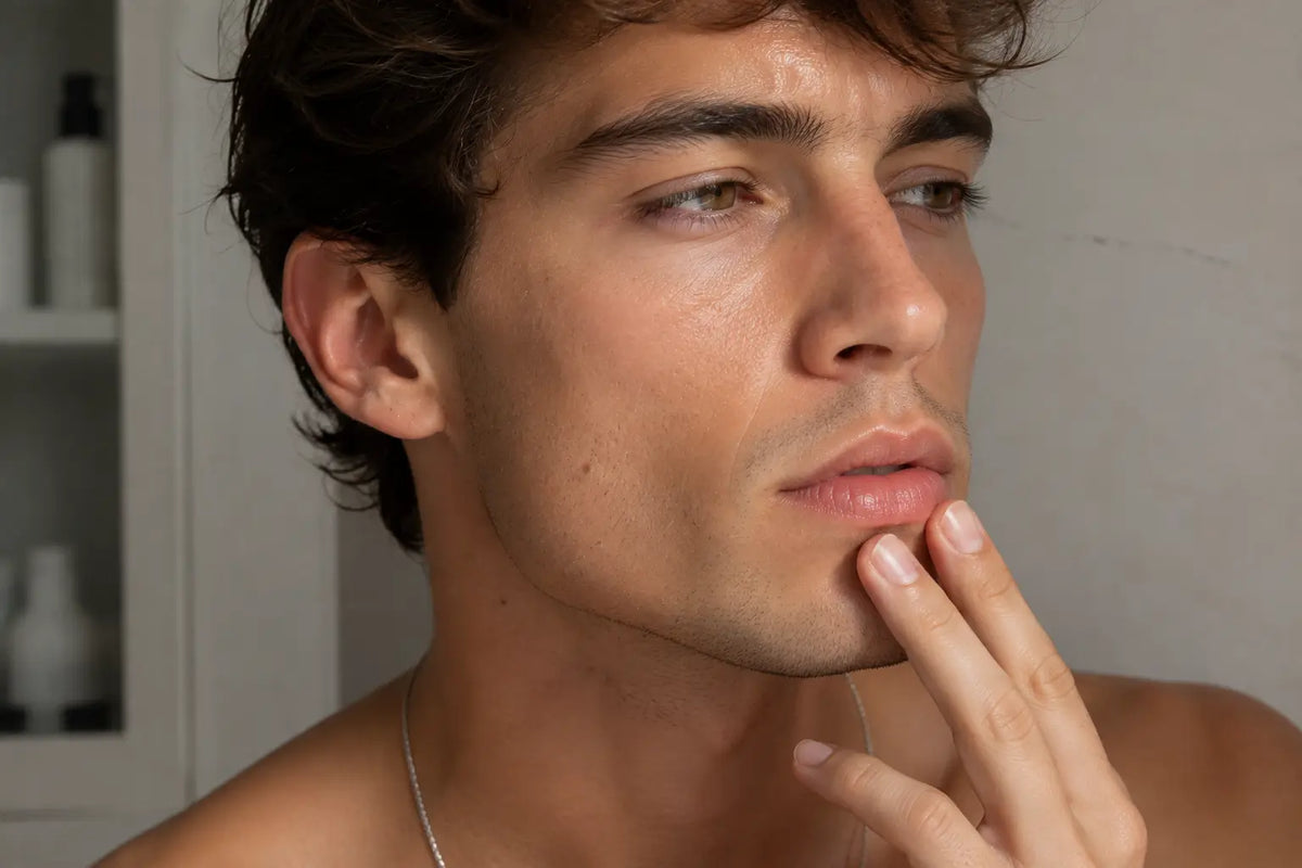 Lèvres sèches chez l’homme : causes et routine simple pour les hydrater