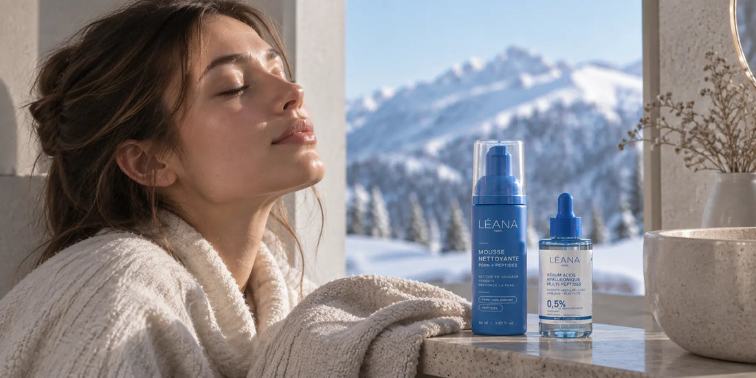 Routine skincare d’hiver pour retrouver un teint lumineux avec hydratation et soins doux
