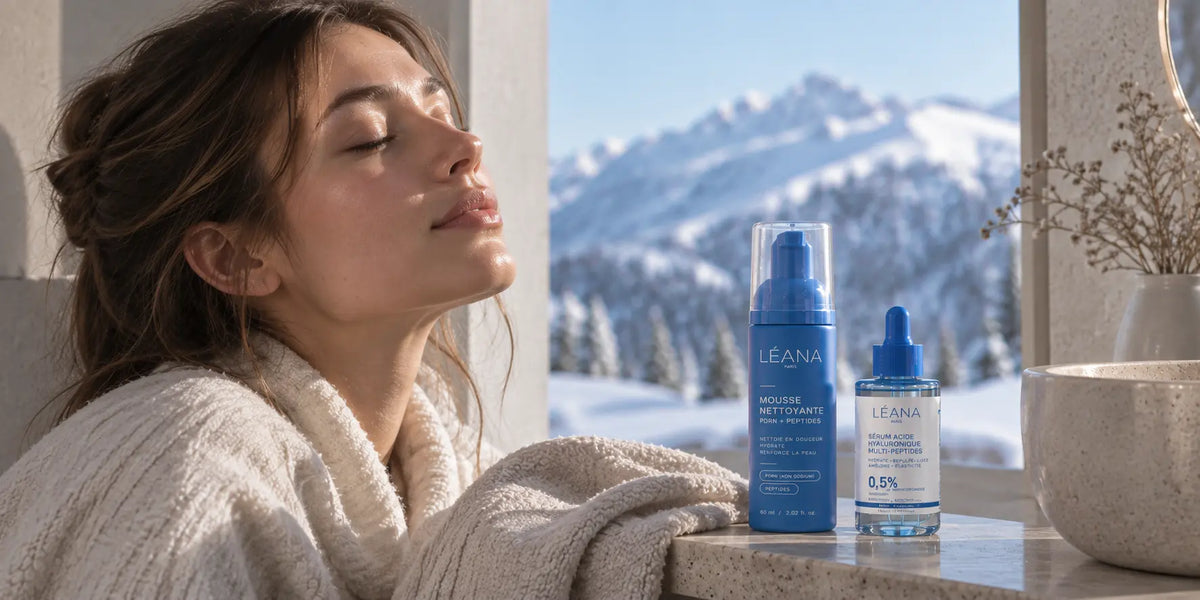 Routine skincare d’hiver pour retrouver un teint lumineux avec hydratation et soins doux