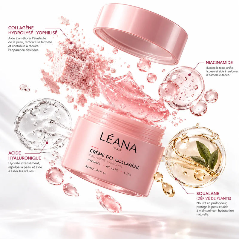 Crème Collagène – Hydratante, Repulpante & Raffermissante