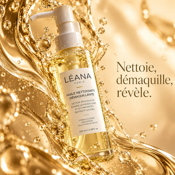 Huile Nettoyante & Démaquillante Légère & Non Grasse – 100 ml