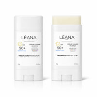spf 50 tres haute protection uv creme solaire en stick leana paris