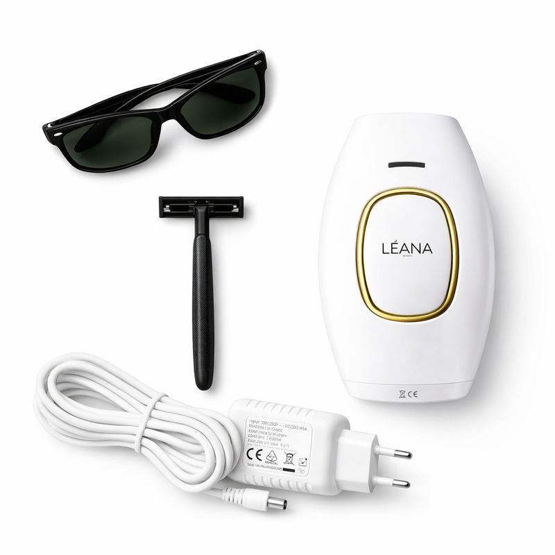 Léana Glowy IPL – Épilateur à lumière pulsée à domicile