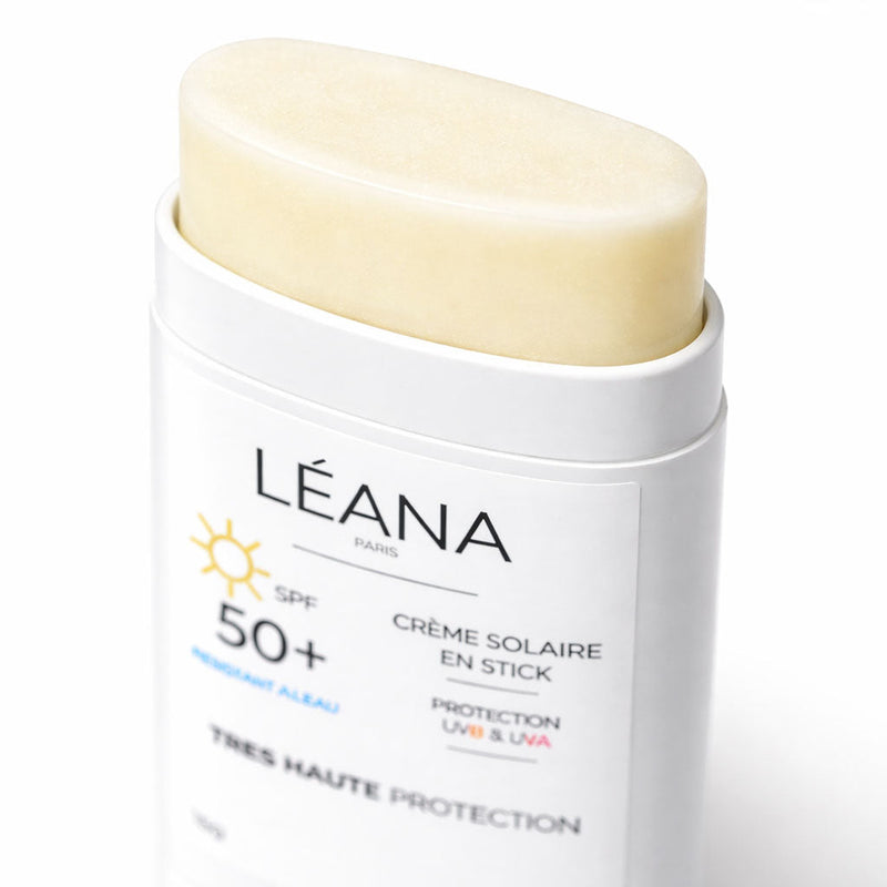 Stick Solaire SPF 50 – Haute Protection, Résistant à l'Eau