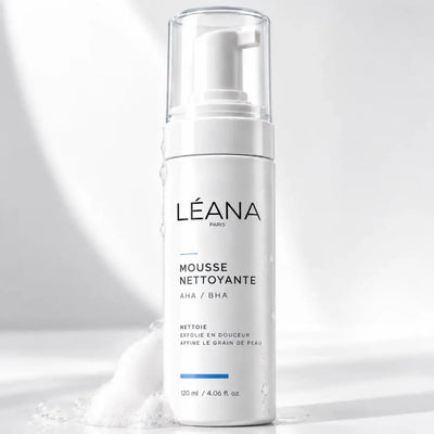 Mousse Nettoyante Exfoliante AHA / BHA - Léana