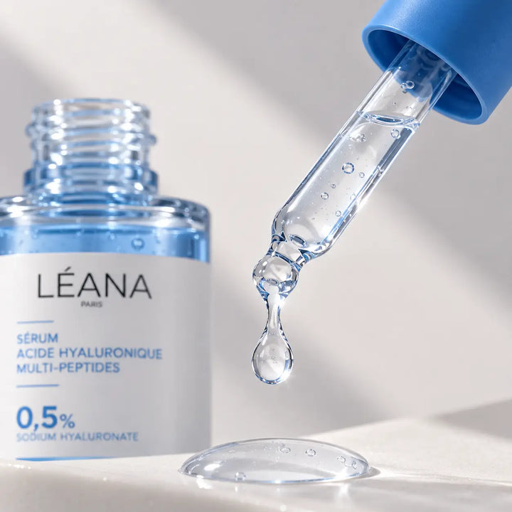 Sérum Hydratant à l'Hyaluronique 0,5% & Multi-Peptides – Léana Paris